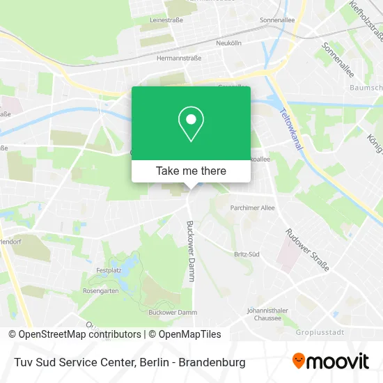 Tuv Sud Service Center map