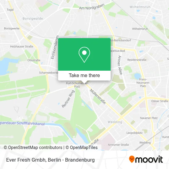Ever Fresh Gmbh map