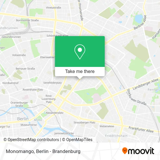 Monomango map