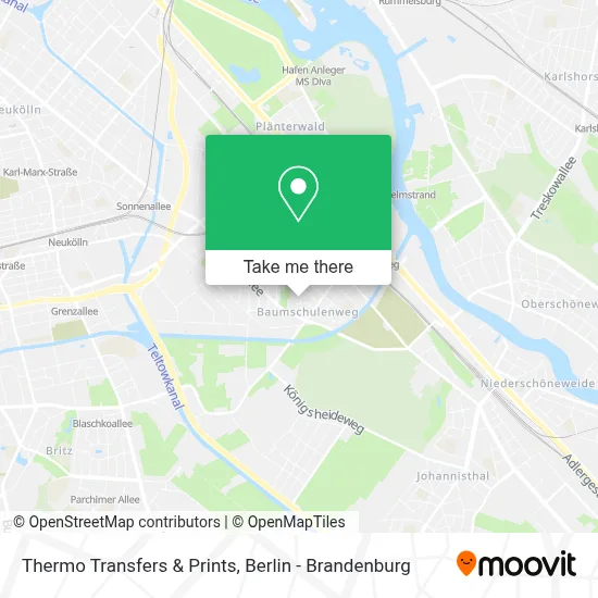 Thermo Transfers & Prints map