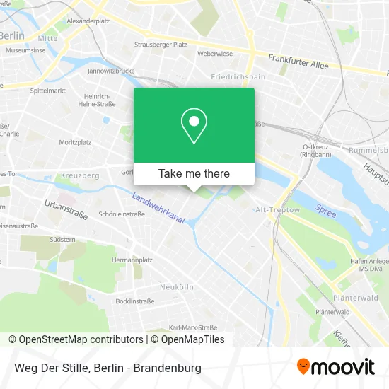 Weg Der Stille map