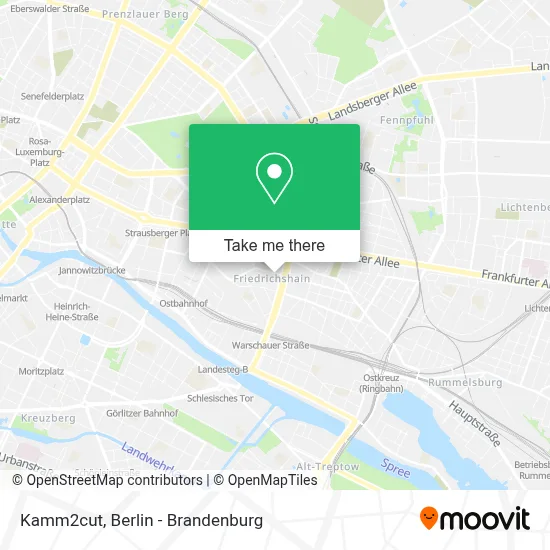 Kamm2cut map