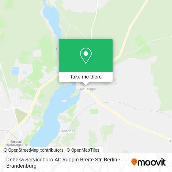 Debeka Servicebüro Alt Ruppin Breite Str map