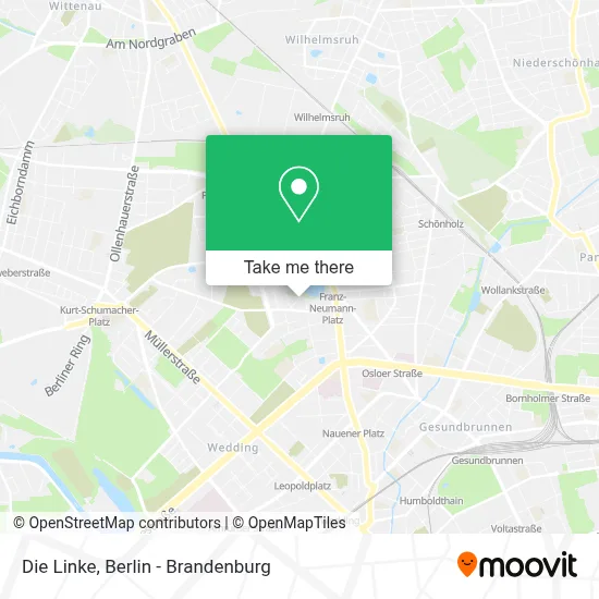 Die Linke map