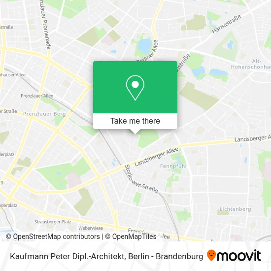 Kaufmann Peter Dipl.-Architekt map