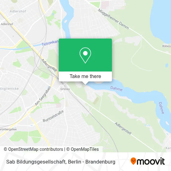 Sab Bildungsgesellschaft map