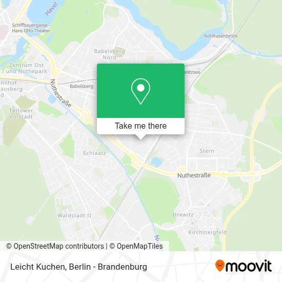 Leicht Kuchen map