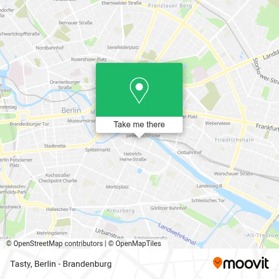 Tasty map