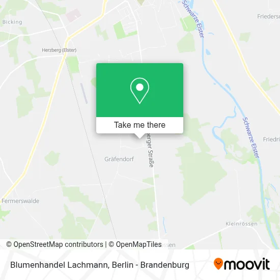 Blumenhandel Lachmann map