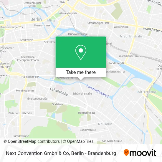 Next Convention Gmbh & Co map