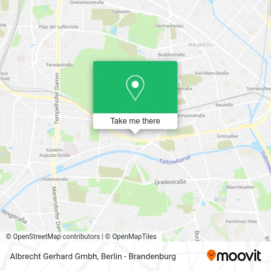 Albrecht Gerhard Gmbh map