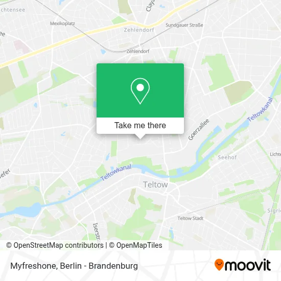 Myfreshone map