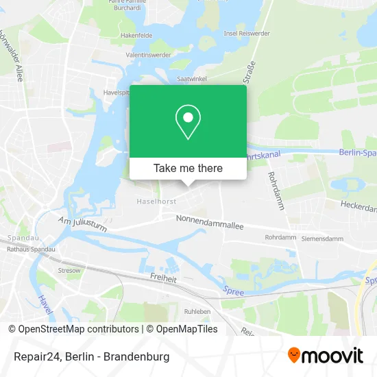 Repair24 map