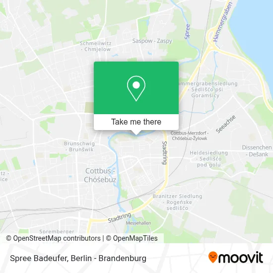 Spree Badeufer map