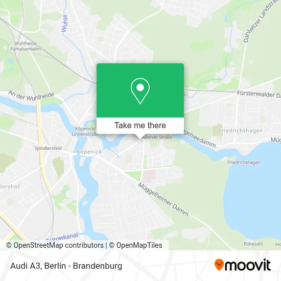 Audi A3 map