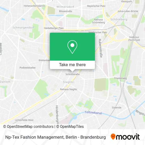 Np-Tex Fashion Management map