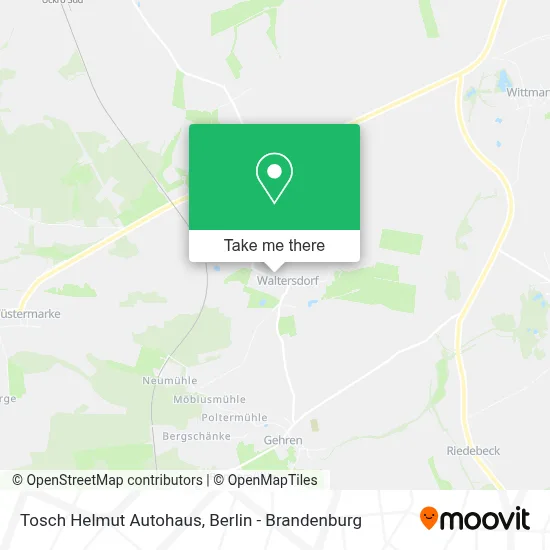 Tosch Helmut Autohaus map