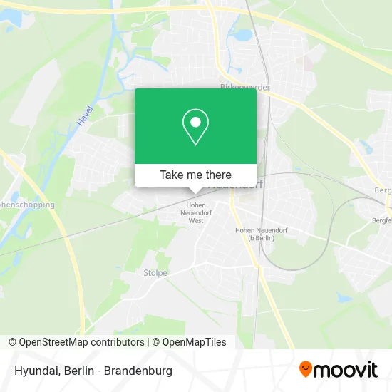 Hyundai map