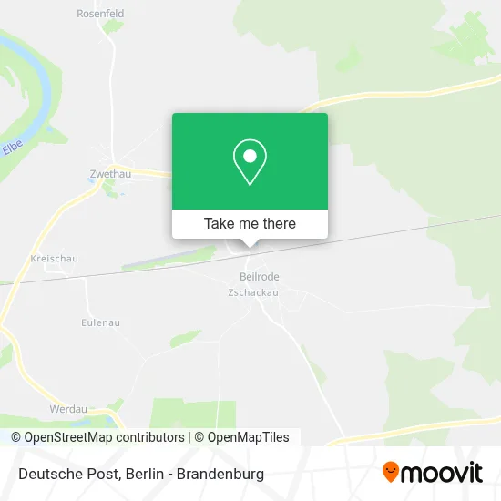 Deutsche Post map