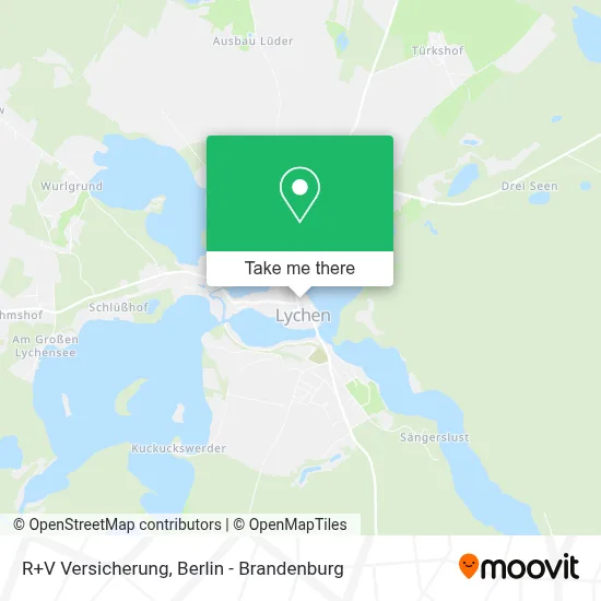 R+V Versicherung map