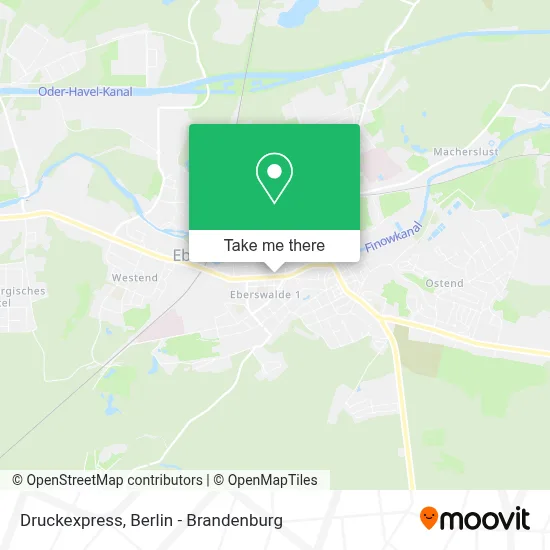 Druckexpress map
