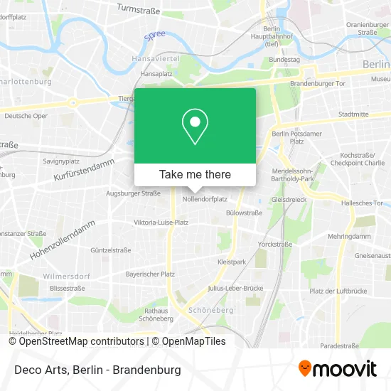 Deco Arts map