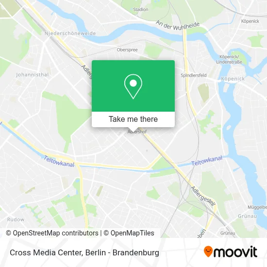 Cross Media Center map