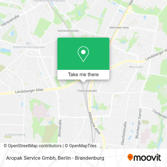Aropak Service Gmbh map
