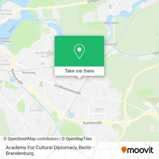 Academy For Cultural Diplomacy map