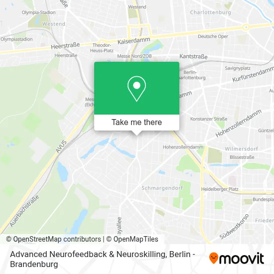 Advanced Neurofeedback & Neuroskilling map