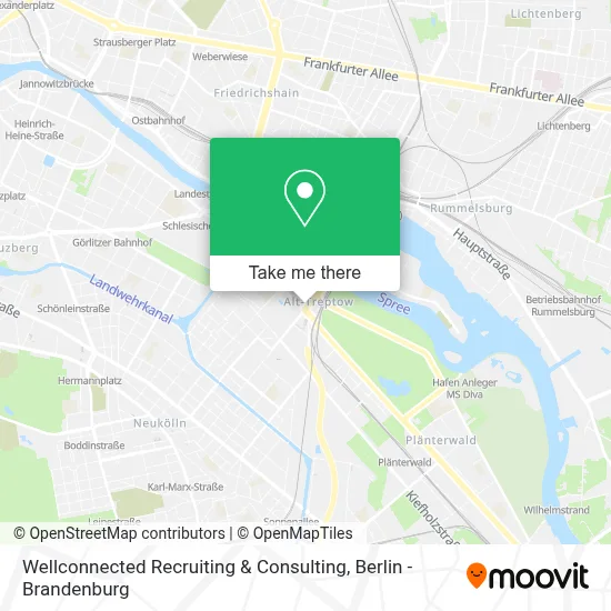 Wellconnected Recruiting & Consulting map