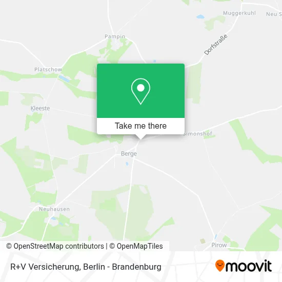 R+V Versicherung map