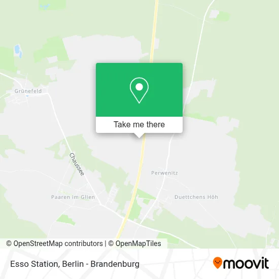 Esso Station map