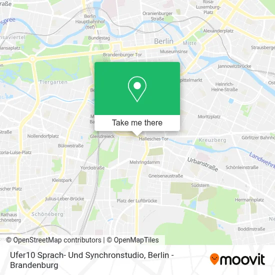 Ufer10 Sprach- Und Synchronstudio map