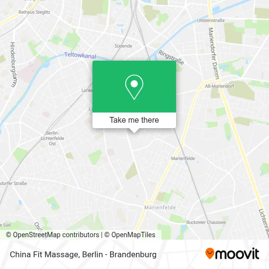 China Fit Massage map