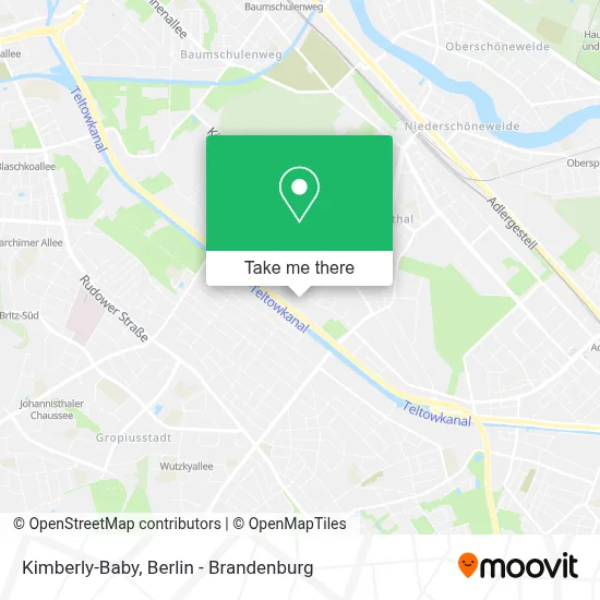 Kimberly-Baby map