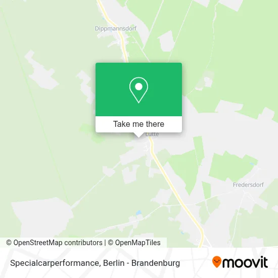 Specialcarperformance map