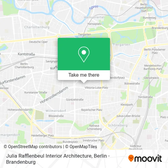 Julia Rafflenbeul Interior Architecture map