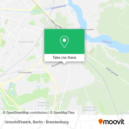 Unionhilfswerk map