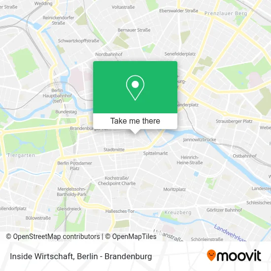 Inside Wirtschaft map