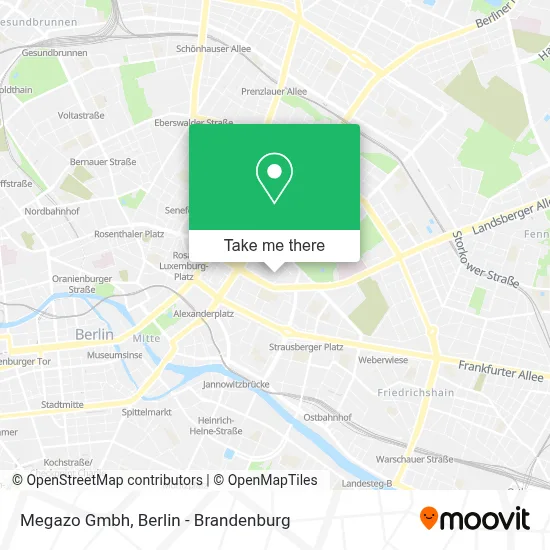 Megazo Gmbh map