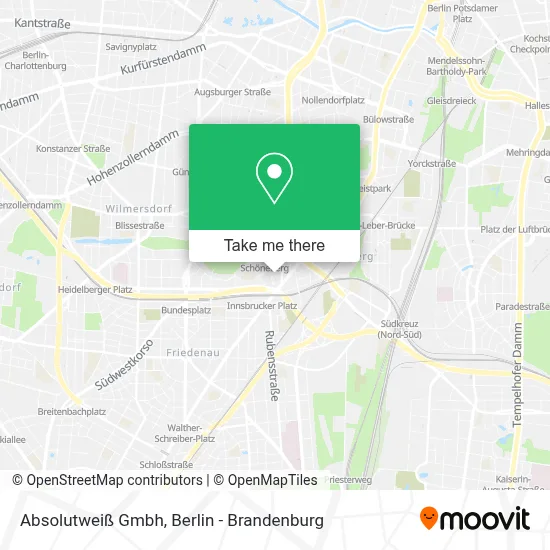 Absolutweiß Gmbh map