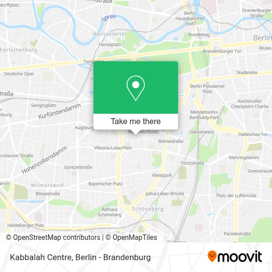 Kabbalah Centre map