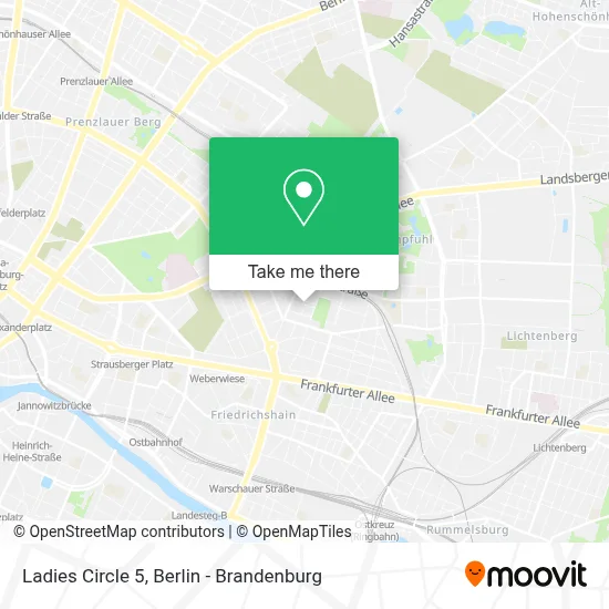 Ladies Circle 5 map