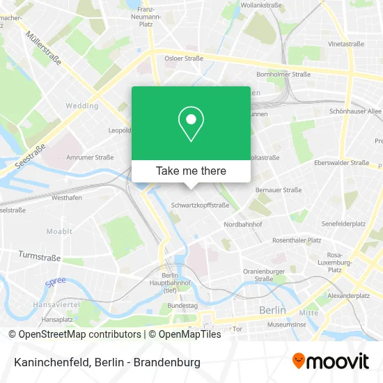 Kaninchenfeld map