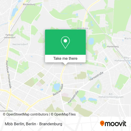Mbb Berlin map