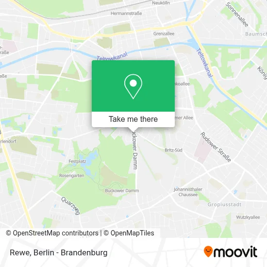 Rewe map