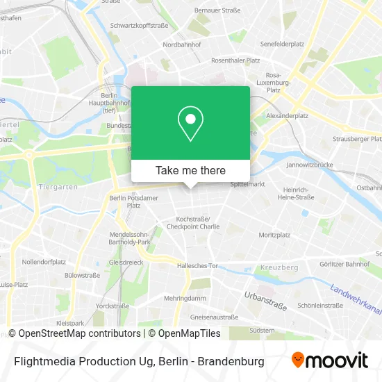Flightmedia Production Ug map