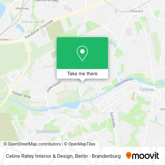 Celine Ratey Interior & Design map
