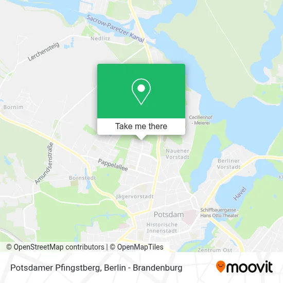 Potsdamer Pfingstberg map